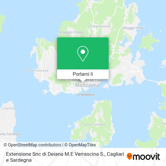 Mappa Extensione Snc di Deiana M.E Verrascina S.