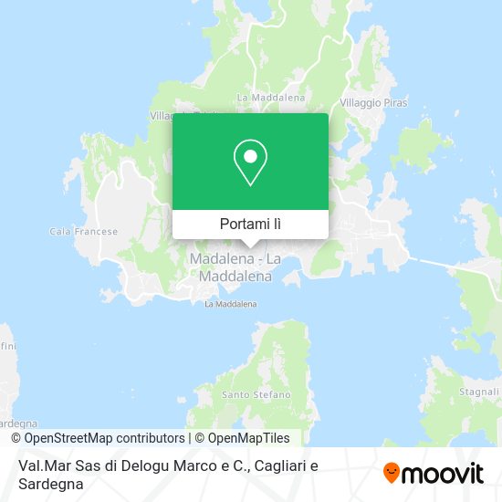 Mappa Val.Mar Sas di Delogu Marco e C.