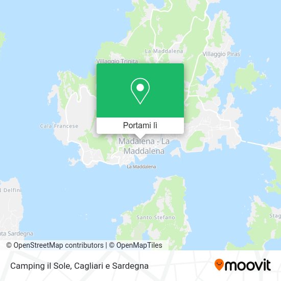 Mappa Camping il Sole