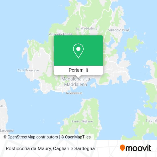 Mappa Rosticceria da Maury