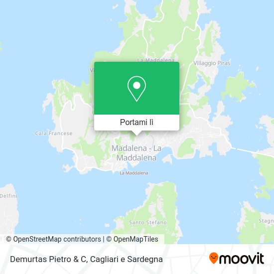 Mappa Demurtas Pietro & C