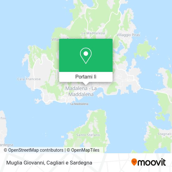 Mappa Muglia Giovanni