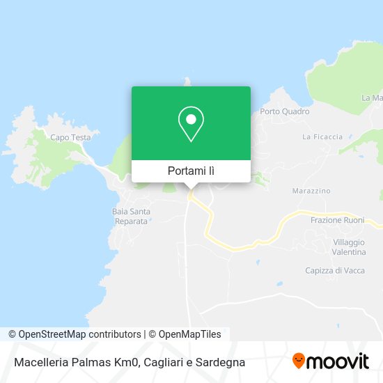 Mappa Macelleria Palmas Km0