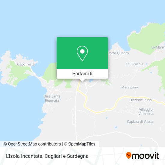 Mappa L'Isola Incantata