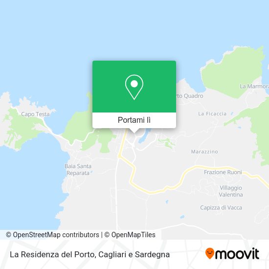 Mappa La Residenza del Porto