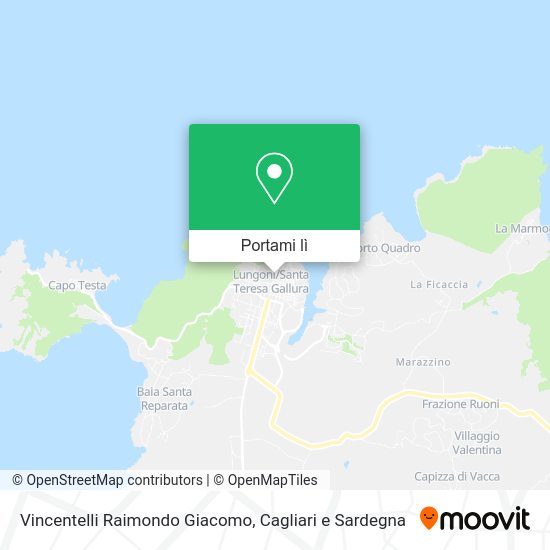 Mappa Vincentelli Raimondo Giacomo