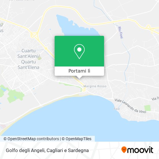 Mappa Golfo degli Angeli