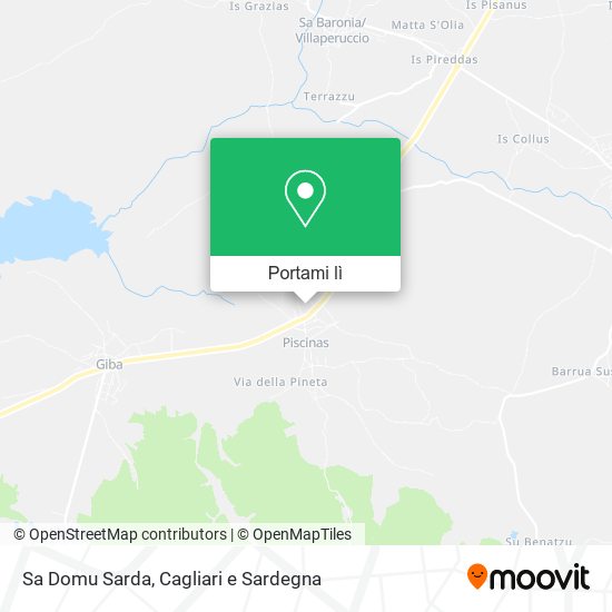 Mappa Sa Domu Sarda