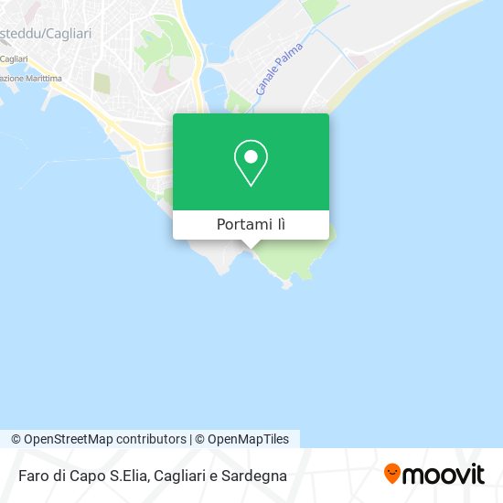 Mappa Faro di Capo S.Elia