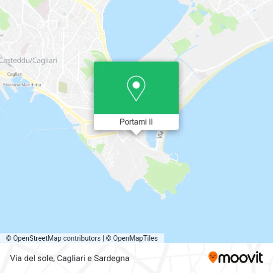 Mappa Via del sole