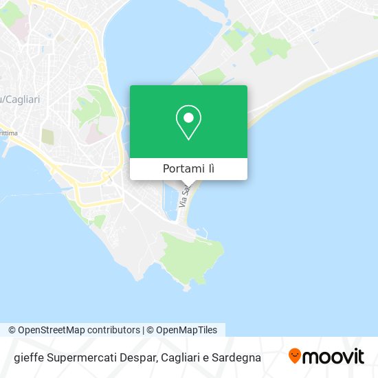 Mappa gieffe Supermercati Despar