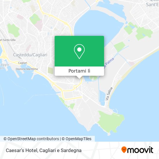 Mappa Caesar's Hotel