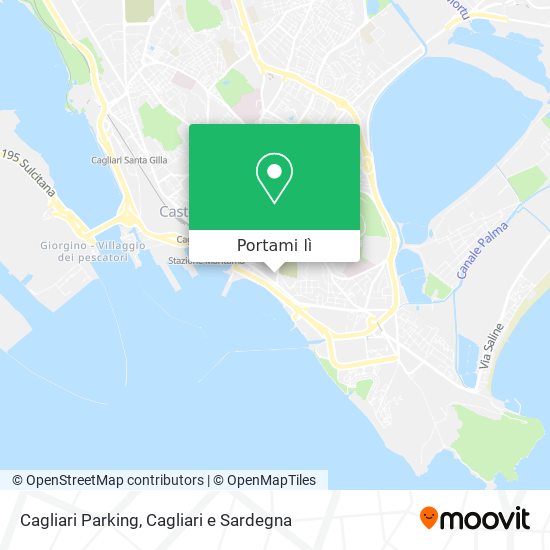 Mappa Cagliari Parking