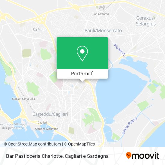Mappa Bar Pasticceria Charlotte