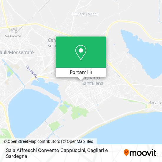 Mappa Sala Affreschi Convento Cappuccini