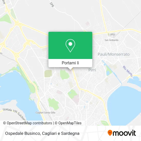 Mappa Ospedale Businco