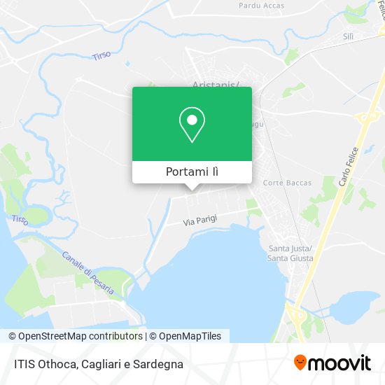 Mappa ITIS Othoca