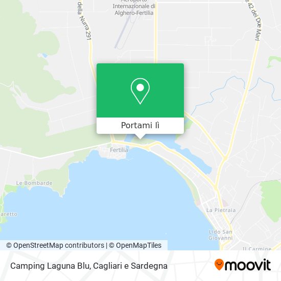 Mappa Camping Laguna Blu