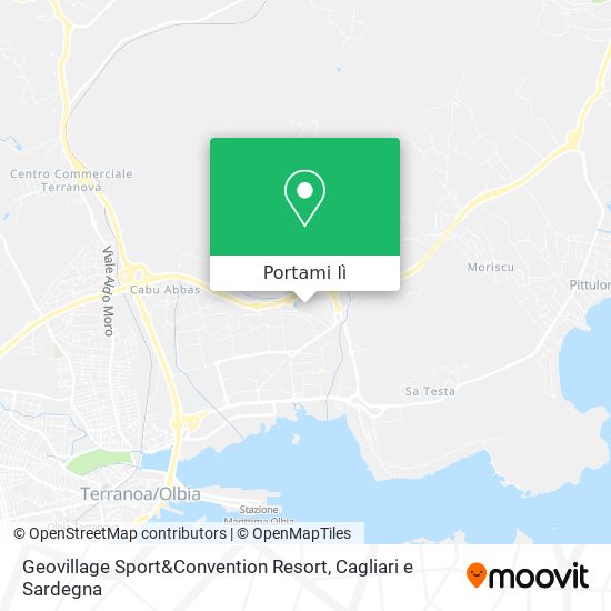 Mappa Geovillage Sport&Convention Resort