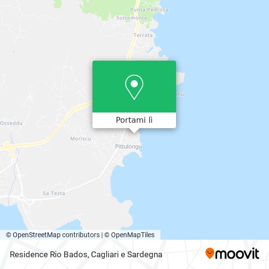 Mappa Residence Rio Bados