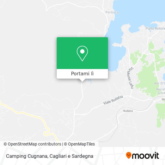 Mappa Camping Cugnana