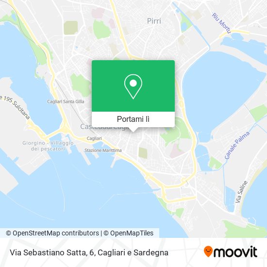 Mappa Via Sebastiano Satta, 6