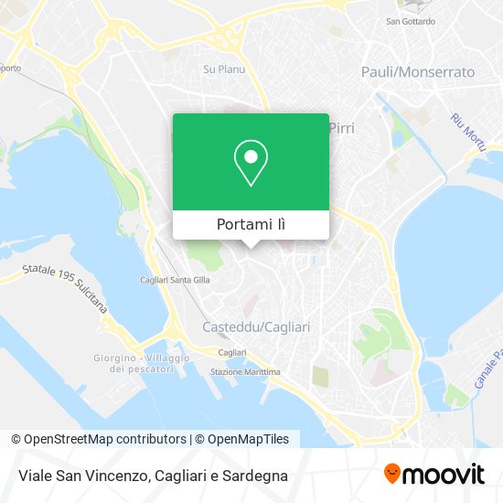 Mappa Viale San Vincenzo