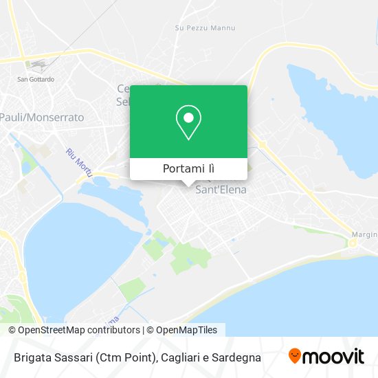 Mappa Brigata Sassari (Ctm Point)