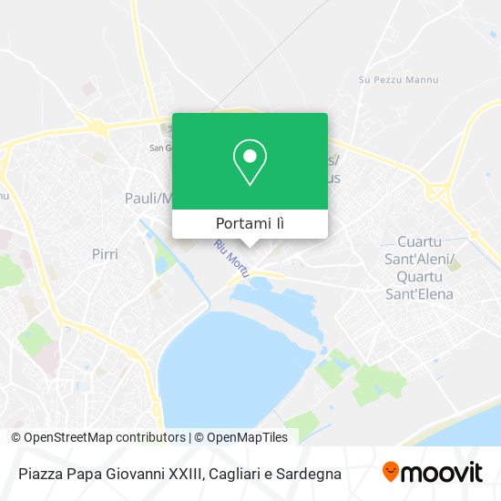Mappa Piazza Papa Giovanni XXIII