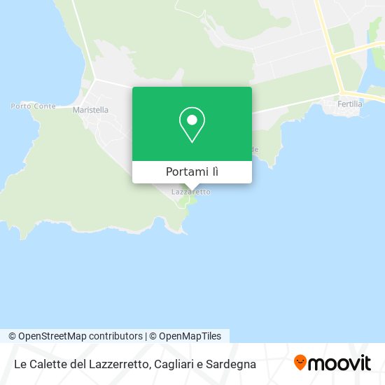 Mappa Le Calette del Lazzerretto