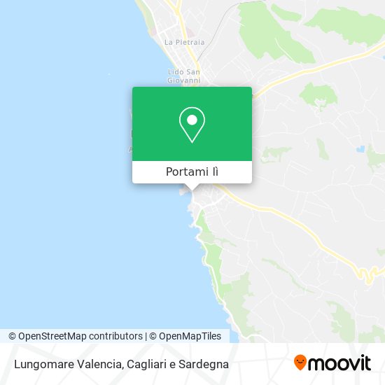 Mappa Lungomare Valencia