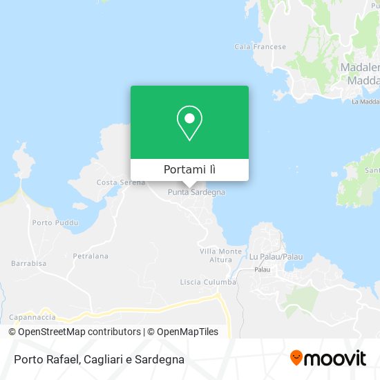 Mappa Porto Rafael