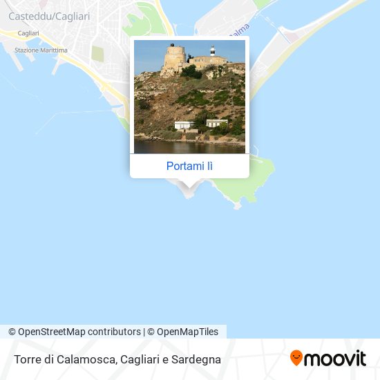 Mappa Torre di Calamosca
