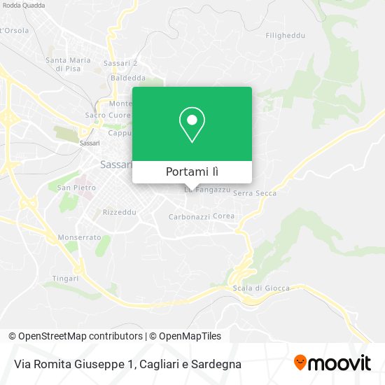 Mappa Via Romita Giuseppe 1