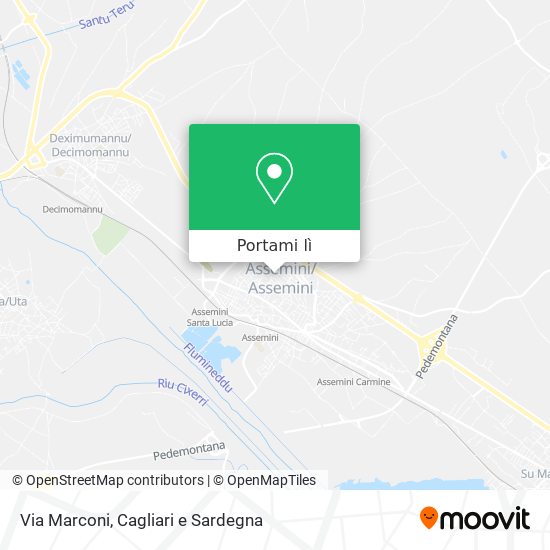 Mappa Via Marconi