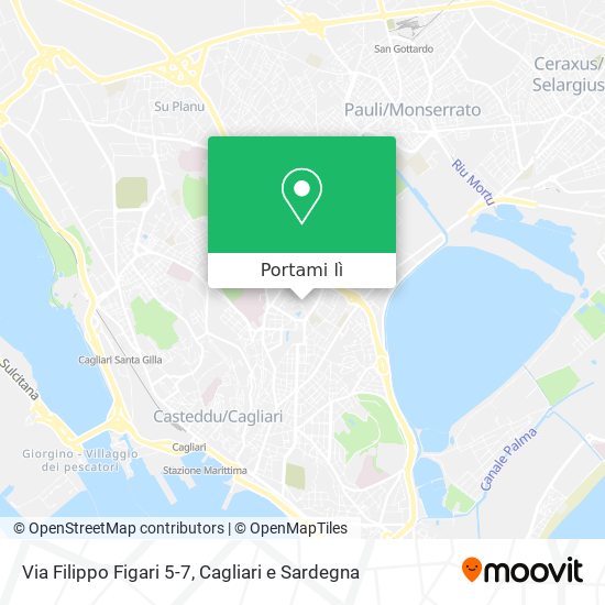Mappa Via Filippo Figari 5-7