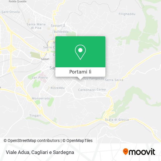 Mappa Viale Adua