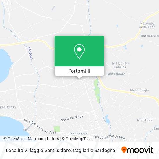 Mappa Località Villaggio Sant'Isidoro