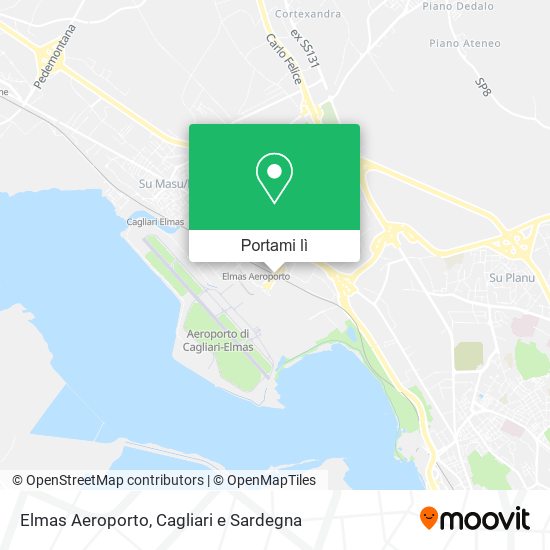 Mappa Elmas Aeroporto