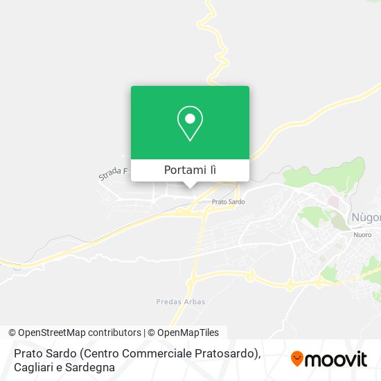 Mappa Prato Sardo (Centro Commerciale Pratosardo)