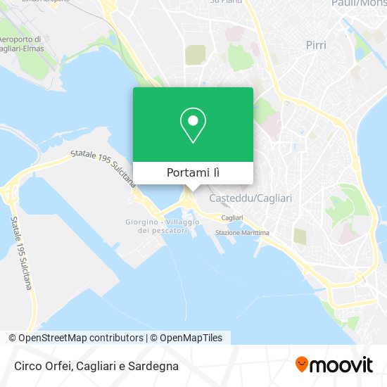 Mappa Circo Orfei