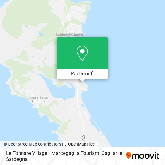 Mappa Le Tonnare Village - Marcegaglia Tourism