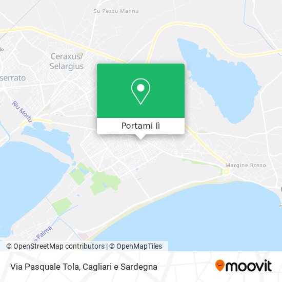 Mappa Via Pasquale Tola