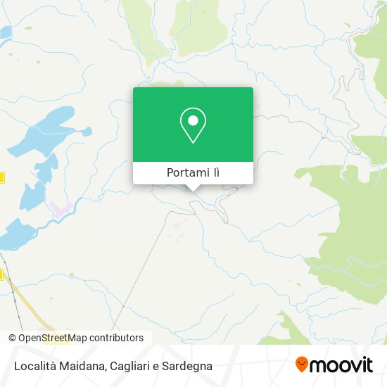 Mappa Località Maidana
