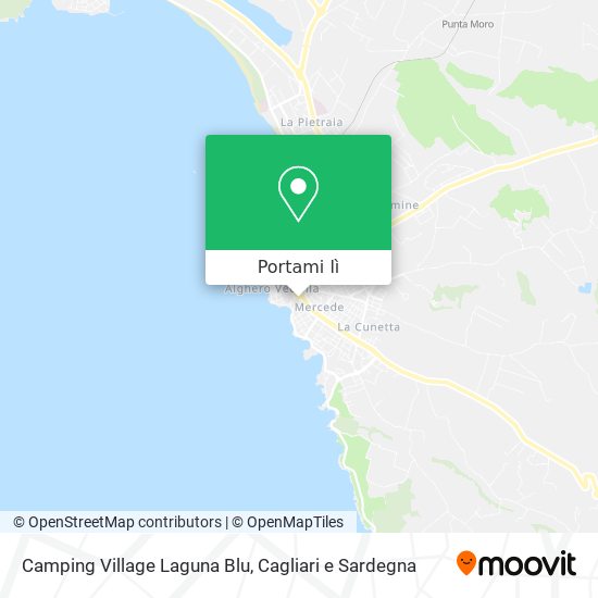 Mappa Camping Village Laguna Blu