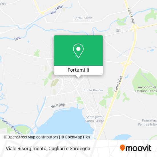 Mappa Viale Risorgimento