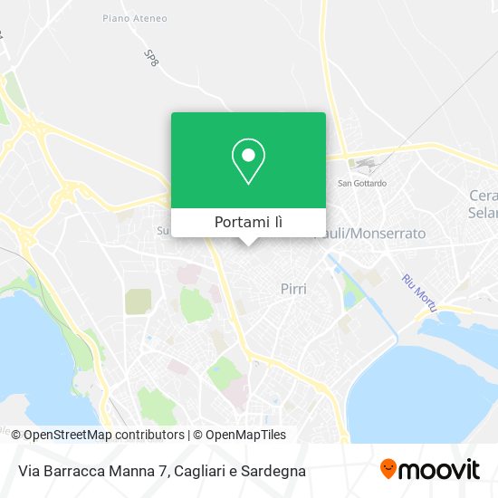 Mappa Via Barracca Manna 7