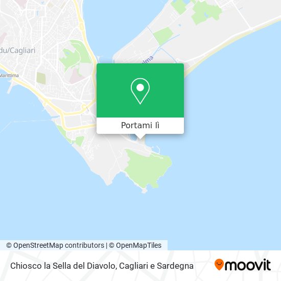 Mappa Chiosco la Sella del Diavolo