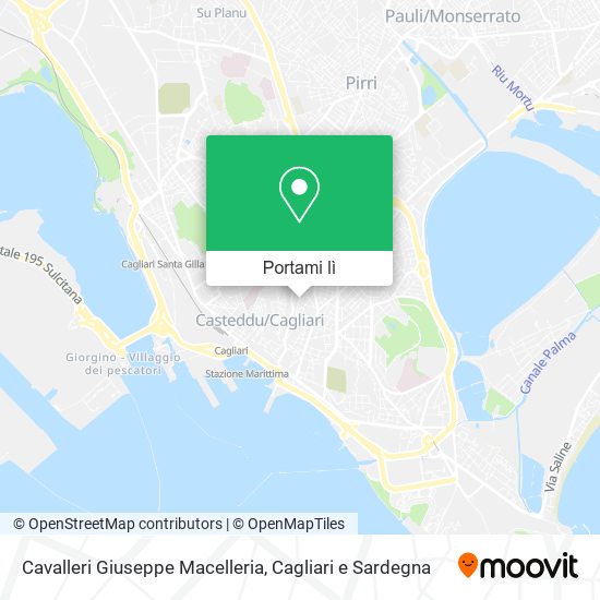 Mappa Cavalleri Giuseppe Macelleria