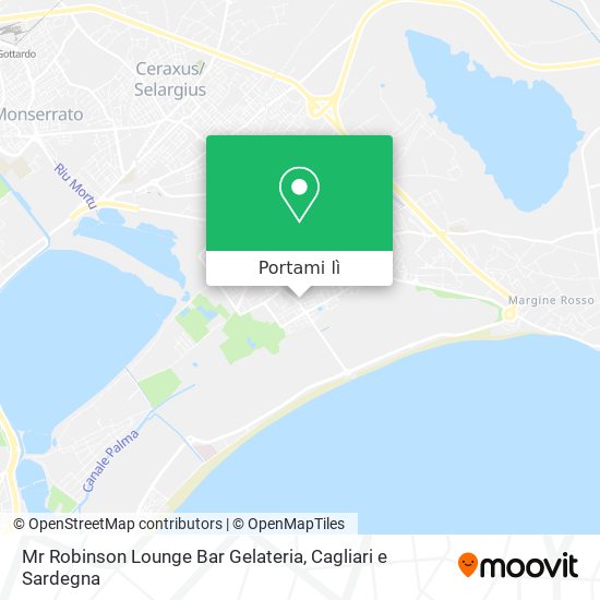 Mappa Mr Robinson Lounge Bar Gelateria